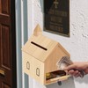 Amcortn Offering Boxes for Church - Prayer Request Box, Wood