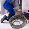 VEVOR 50ft Drain Cleaning Cable, 50 Feet x 3/8 Inch