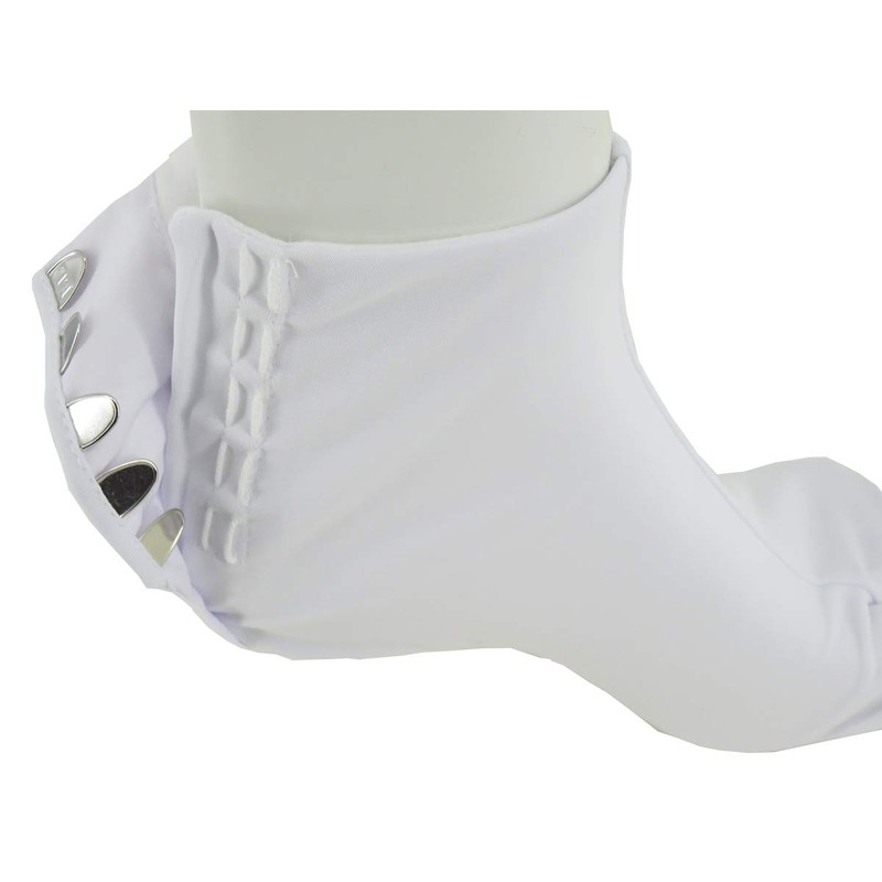 [Kimono Hitokitari] White Toray Stretch Fit Tabi Sutorettitabi (3L), white