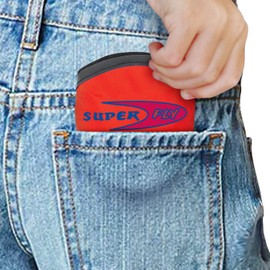 ArtCreativity Folding Pocket Frisbee Set - 12 Pack - Foldable Frisbees for Kids and Adults - Colorful Flying Disc Toys - Fun Birthday Party Favors for Boys and Girls - Summer Outdoor Activity Game