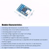 Ximimark 2Pcs CP2102 Micro USB to TTL/Serial UART 6Pin Module