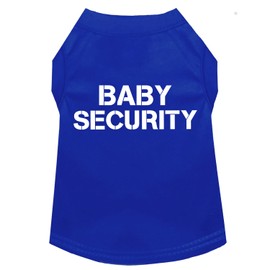 Baby Security Dog Tee Shirt | Sleeveless | Sizes for Puppies, Toys and Large Breeds (Assorted Colors)