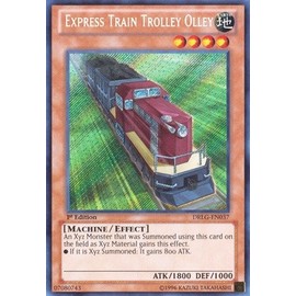 Yu-Gi-Oh! - Express Train Trolley Olley (DRLG-EN037) - Dragons of Legend - 1st Edition - Secret Rare