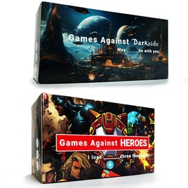 Distales Games Against Darkside & Heroes Theme Limited Edition 600 * 2 Cards Bundle Big Black Box Expansion 2 Packs