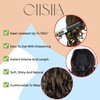 CAISHA 18" Hairpiece Ponytail Extensions Voluminous Wavy Black PH9