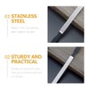 Beavorty 2pcs Stainless Steel Nail Files for Thick Nails Professional