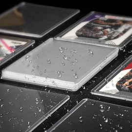 1Pack 3" x 4" Clear Top Loaders, 35PT Hard Plastic Card Sleeves Protector,Top Loading Card Case for Pokémon,Baseball, Football,MTG, Trading Cards & Sports Cards. (25 Top Loaders)