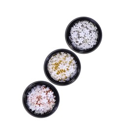 FOMIYES Resin Nail Decoration 3D Nail Charm Set of 3 Easy to Apply Random Color