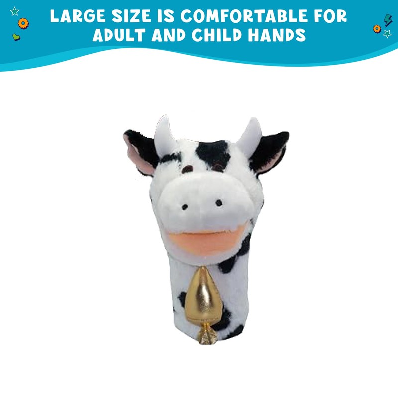 Get Ready Kids Farm Animals Puppet Set – 4 Large