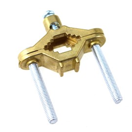 TAODAN Bolt Wire Clamps Copper Alloy Grounding Clip 1/2 to 1 Inch Connector Workholding Device Tool Electrical System Components
