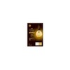 LED Vintage Light Bulb, G30, Warm White, Amber Bulb, 400