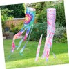 Yardwe Pack of 4 Colourful Wind Socks for Garden and