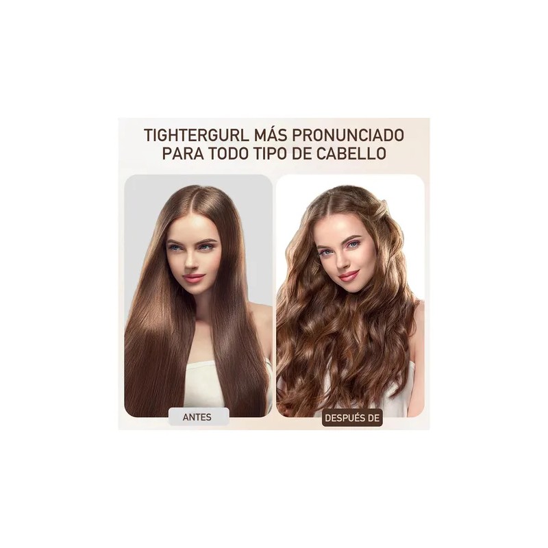4pzs Rizador De Cabello Heatless Curls,rulos Para Cabello Marrón
