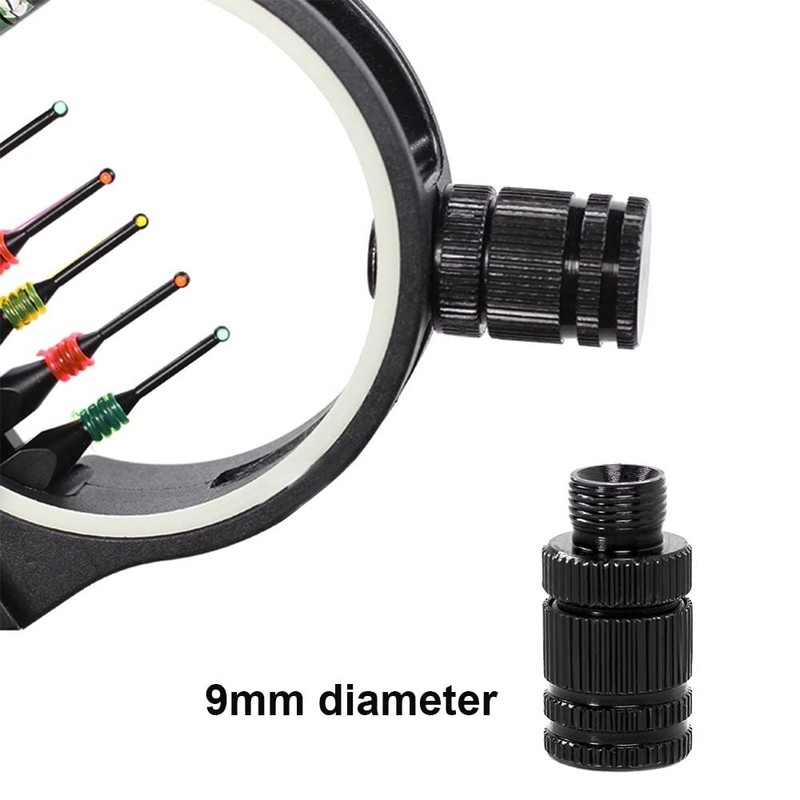 Compound Bow Optic LED Sight Light, 0.35" 5-pin Bow Sights