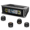 Avutrel TPMS Reifendruckkontrollsystem, Solar Wireless & USB Charging ReifendrucküBerwachung, 5