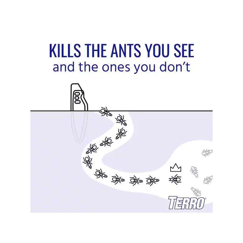 TERRO Outdoor Liquid Ant Killer 8 Bait Stakes Each Ready