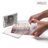 Deflecto 15mm A5 Magnetic Double Sided Acrylic Display Block Photo