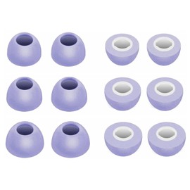 ALXCD Foam Eartips Compatible with Galaxy Buds 2 Pro SM-R510 Earbuds, S/M/L 3 Sizes 6 Pairs Soft Memory Foam Earbuds Tips Ear Tips, Compatible with Galaxy Buds 2 Pro SM-R510 Purple 6 Pairs