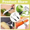 Denipry Vegetable Peeler for Kitchen, Fruit Potato Carrot Apple Peeler,Y