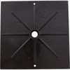 Hayward SPX1082EBLK Black Cover Square Deck Plate Replacement for Select