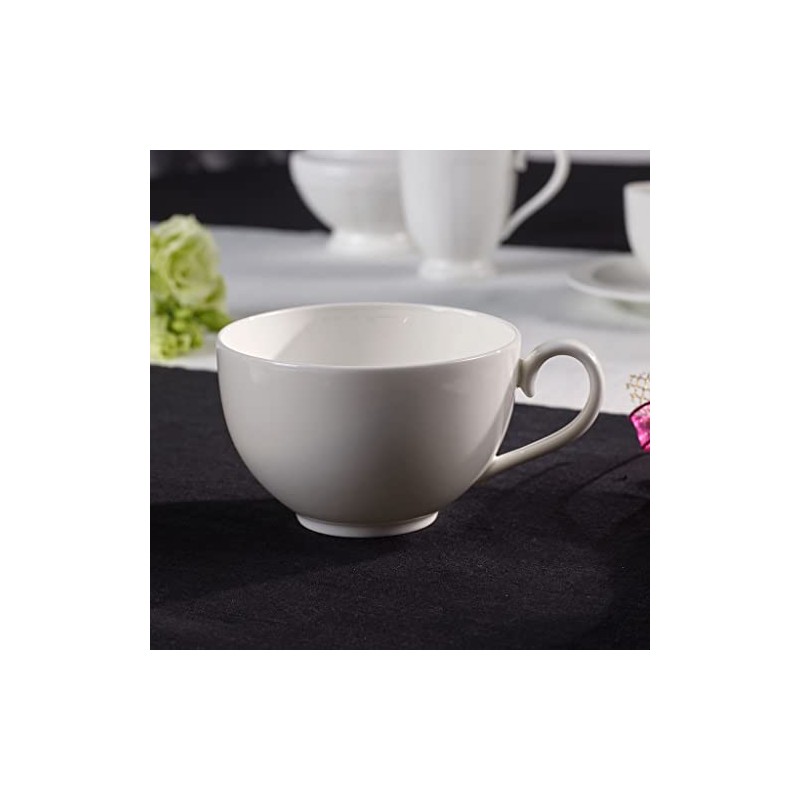 Villeroy & Boch White Pearl 0.40 Litre Breakfast Cup