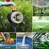 Shrivee Irrigation Computer WiFi with Brass Water Inlet, APP Control