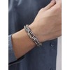 STARCHENIE Infinity Knot Bracelet 316L Stainless Steel Double Layer Braided