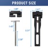 DICMIC Universal Replacement and Accessories Part Kit for Hard Tri-fold
