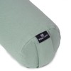Yoga Studio Organic Buckwheat Mini Bolster Pillow Perfect for Yoga