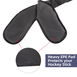 Hockey Stick Bag,Bags For Ice Hockey Sticks.Portable Hockey Equipment Bag with Tow Shoulder Strap For Men Women Teenager Adult.Field Hockey Stick Bag,Outdoor Hockey Stick Accessories.Ice Hockey Gifts