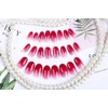 24pcs Gradient Glitter Red Color Wedding Coming of Age Pastel