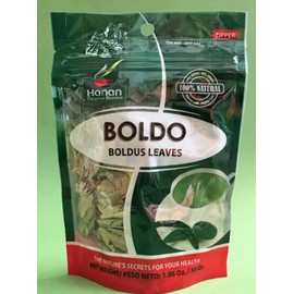 Hanan-Peru Boldo Herbs (Boldus Leave) 30 Grs