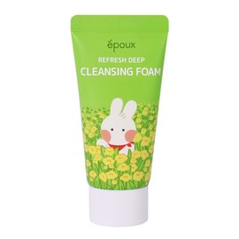 (4 pieces) Epoo Refresh Travel Deep Cleansing Foam 50ml Minis. Portable. Toiletries. Amenities / (4개)에뿌 리프레시 여행용 딥 클렌징폼 50ml 미니스.휴대용.세면도구.어메니티