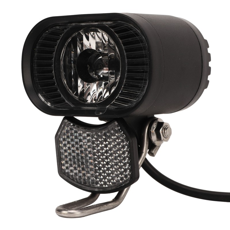 Electric Bike LED Headlight DC 36V to 48V IPX5 Waterproof