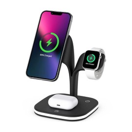 Trexonic 5 in 1 Fast Charge Charging Station in Black (TRX-UD22)