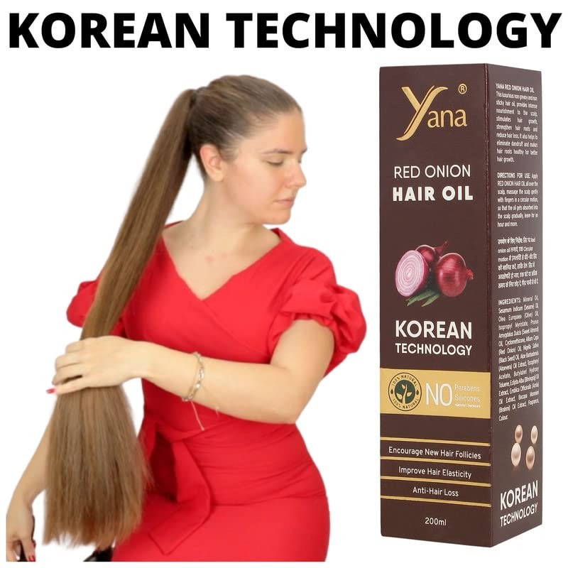 Yana Yana Onion & Black Seed Hair Oil For Long
