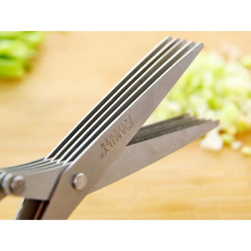 SZB Scissors Scissors Kitchen Scissors 5 Rows Shredder Scissors Secrets