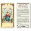 Oracion al Santo Nino de Atocha Laminated Prayer Cards - Pack of 25