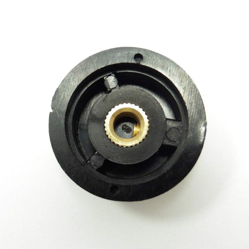 Supertool Potentiometer Knobs 6mm Hole Diameter Volume Amp Dial (Pack