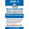 Masterblend Tomato Vegetable, Herb, Professional Fertilizer Kit 5lbs SHIPS FREE