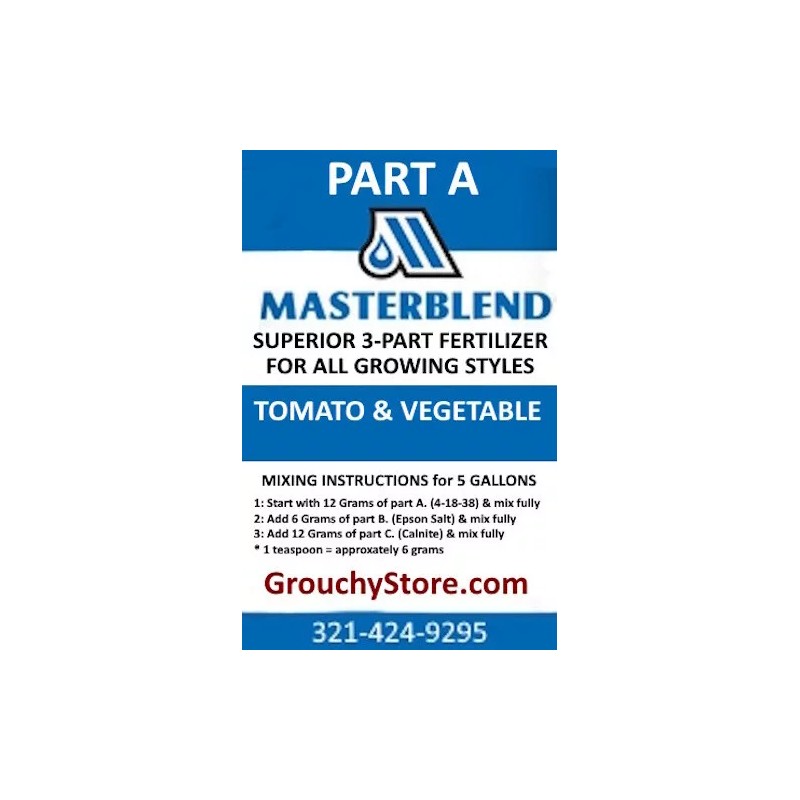 Masterblend Tomato Vegetable, Herb, Professional Fertilizer Kit 5lbs SHIPS FREE