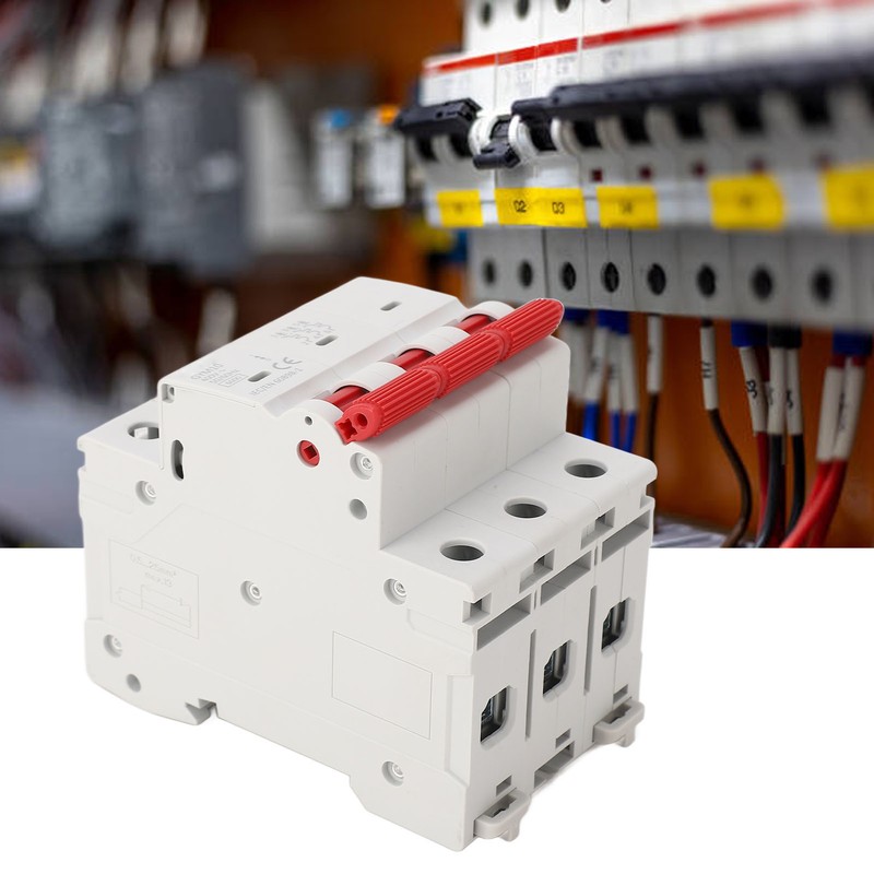 Miniature Circuit Breaker 6KA 3P DIN Rail Mounted Circuit Breaker