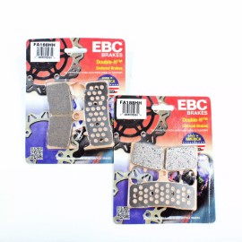 EBC HH Sintered Brake Pad Set for 2005-2008 Kawasaki ZX600 J ZZR600 Front 2 Pr