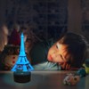 FULLOSUN Eiffel Tower Nightlight 3D Illusion Lamp Visual Bedroom Decoration
