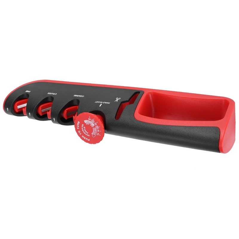 4 in 1 Multifunctional Knife Sharpener Adjustable Manual Sharpening Tool