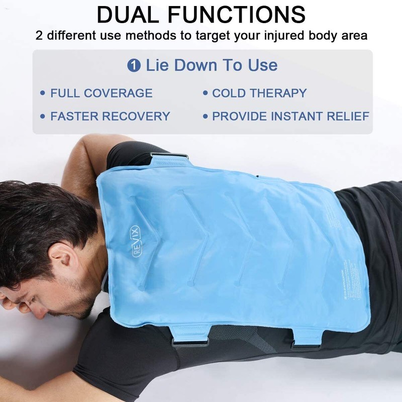 Revix Large Gel Cold Pack Full Body Back Ice Pack
