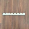 5 Pack of 12 Inch Unfinished Wooden Scalloped Moulding Trim