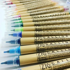 呉竹 水性ペン ZIG MS カリグラフィー II 24色 MS-3500/24V