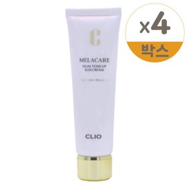 Clio Melacare Dual Tone-Up Sun Cream 40ml 4pcs / 클리오 멜라케어 듀얼 톤업 선크림 40ml 4개
