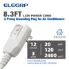 L22520 20Amp 2400W 12AWG LCDI Power Cord Plug for A/C